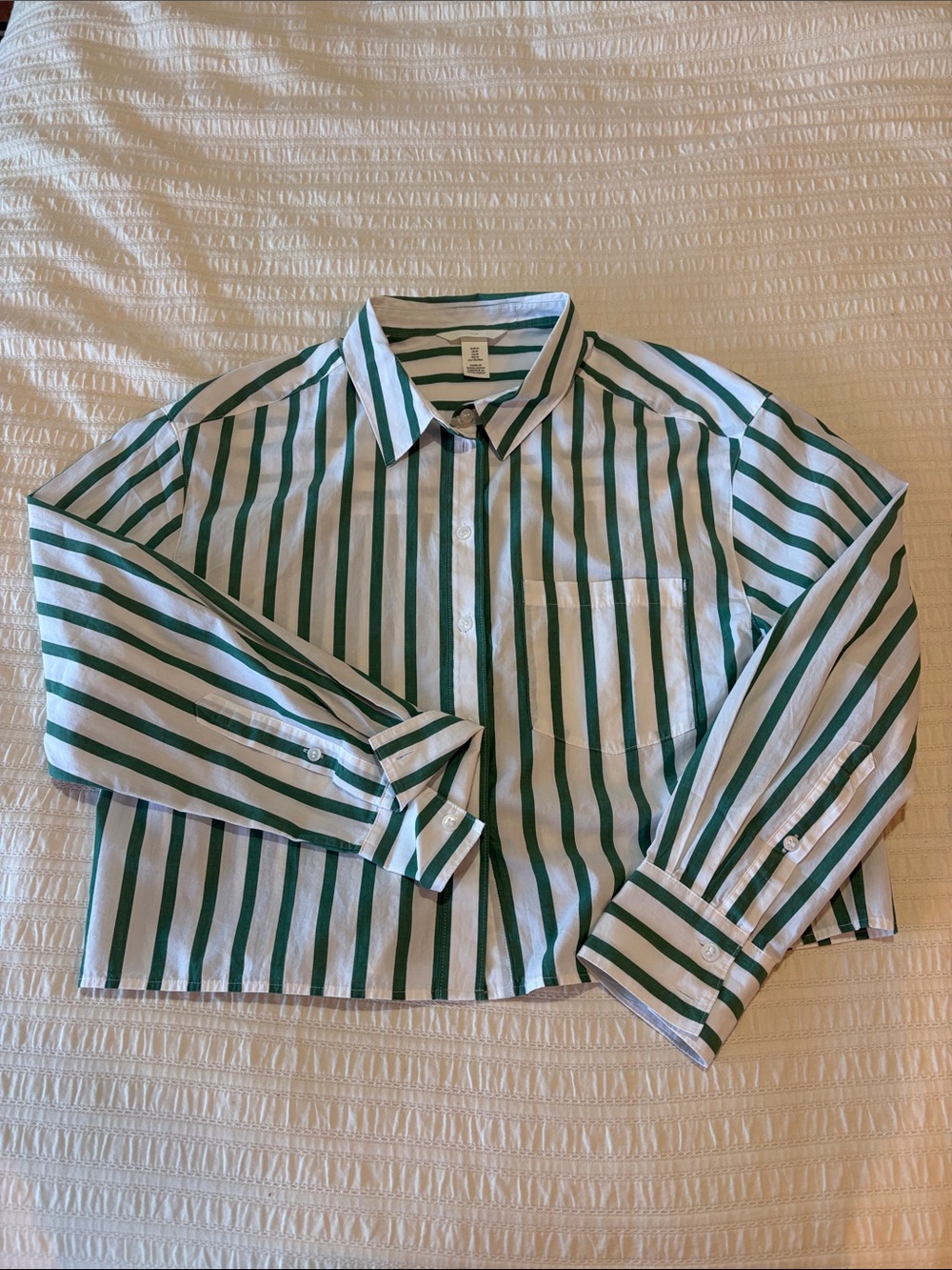 H&M cropped blouse